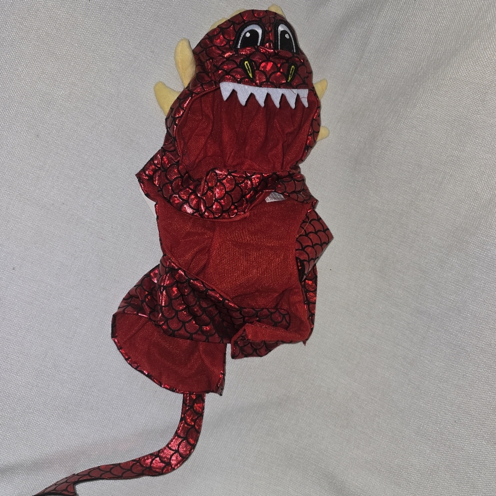 Pet Posse Red Dragon Costume for Pets Sz.  Small Holiday Halloween Seasonal NWT